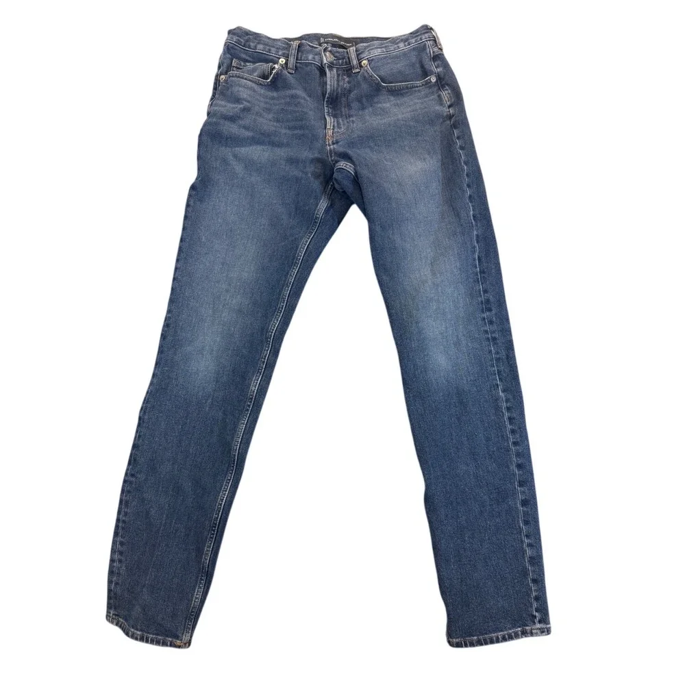 Everlane Uniform Slim Jean Mens 30x32 Actual 30/31 Blue Excellent Cotton Stretch